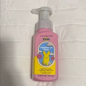 Bath & Body Works Peeps Peepin' It Real Pink Foaming Hand Soap